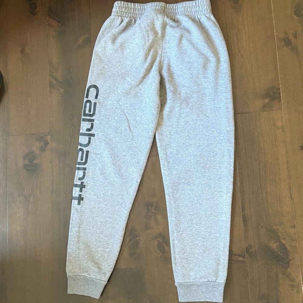 Carhartt kids grey sweatpants size M (10-12)
